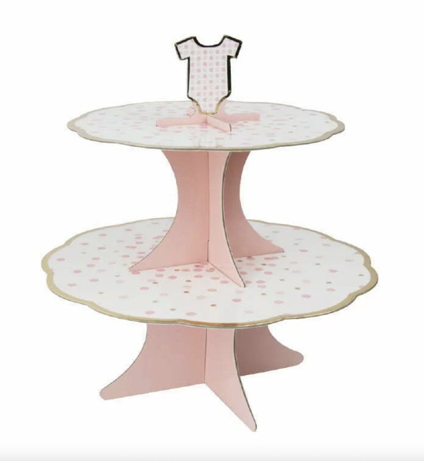 BABY PINK CAKE STAND